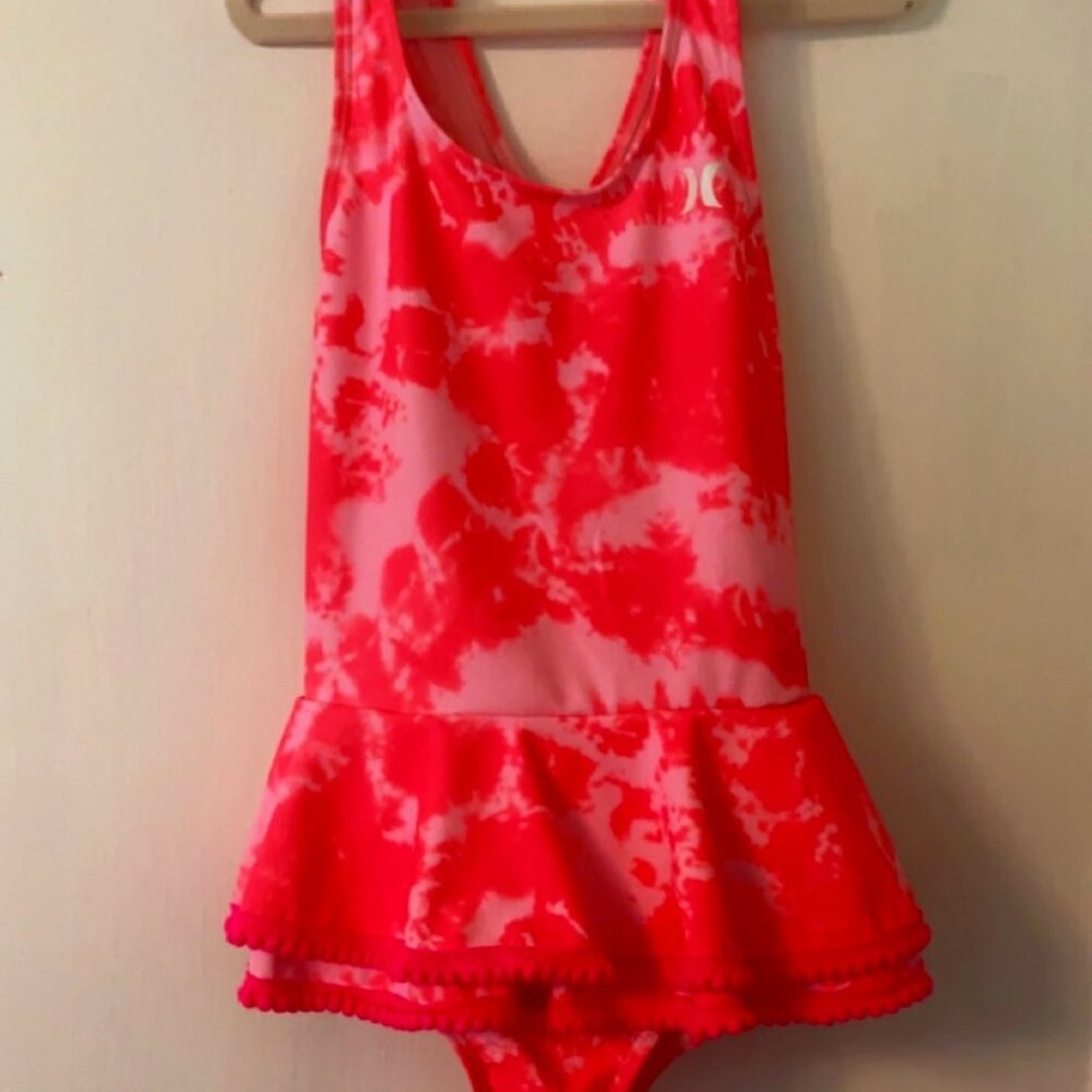 Girl's one-piece Hurley Bathing Suit 6X